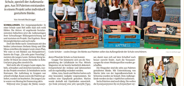 Viel Kreativität im Schwallunger Schulteil